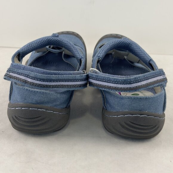JBU Fisherman Sandals Womens Size 8.5M Jambu Olympia Water Ready Blue Gray NEW - Picture 4 of 16